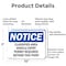 Signmission Classified Area Vehicle Entry Permit Required OSHA Notice Sign, Aluminum, 10in W x 7in L, 2PK OS-2PACK-NS-A-710-L-10606 - alternate 4